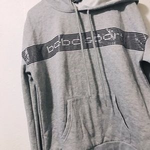 Bebe gray and black hoody